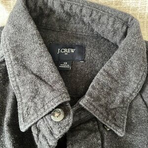 J. Crew Men’s Charcoal Gray Wool Pea Coat